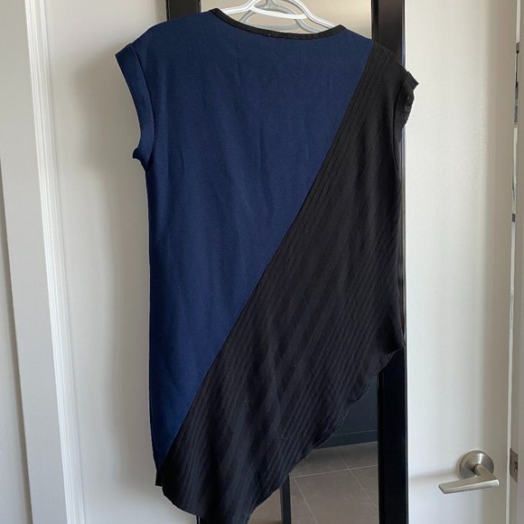 BAR III BLACK & NAVY HIGH-LOW TOP - Picture 3 of 5